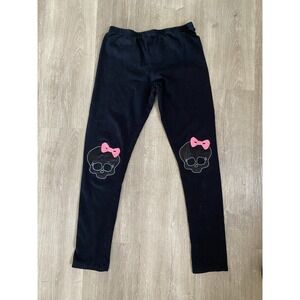 Monster High MH Skull Knee Leggings Pants for Humans XL 14/16 Kids Cute‎ Goth